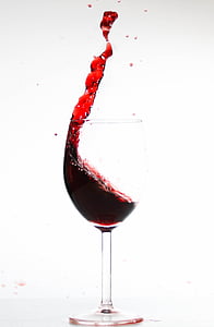 wine, spill over, empty, glass, wine glass, beverages, inject