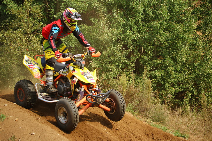 ATV, Quad, Motorsport, Cross, Enduro, all - terrain fordon, motorcykel
