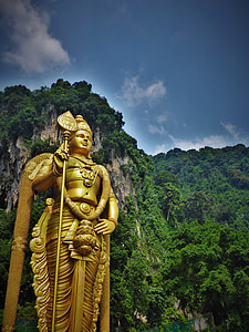 malaysia, temple, hindu, religion, asia, statue, kong kuala