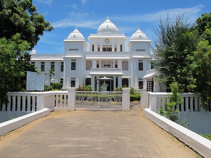 Jaffna, Knižnica, Colonial, Srí lanka, budova