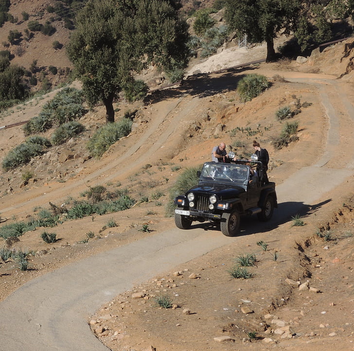 Maroc, Atlas, Jeep, désert, Groupe, Expedition, aventure
