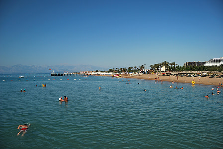 Antalya, stranden, Belek, Hotel, Middelhavet, Resort, Riviera