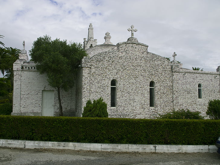 templom, a toja szigeten, Pontevedra