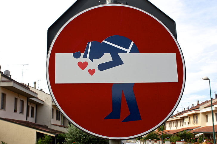 poliţiei municipale, acces interzis, valentin ardelean, Streetart, arta, matrita, dragoste