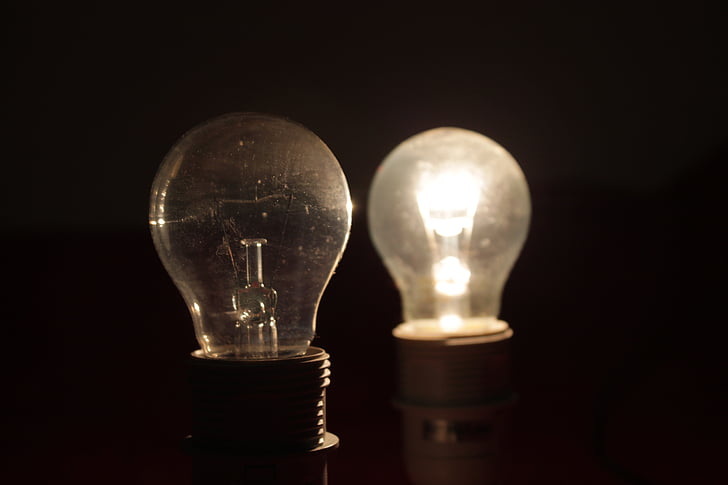 лампа, светлина, тъмно, тъмнината, абстрактно лагерен огън, електрическа крушка, електрическа лампа