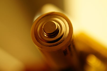 battery, close-up view, macro, selective focus, no people, close-up, old-fashioned