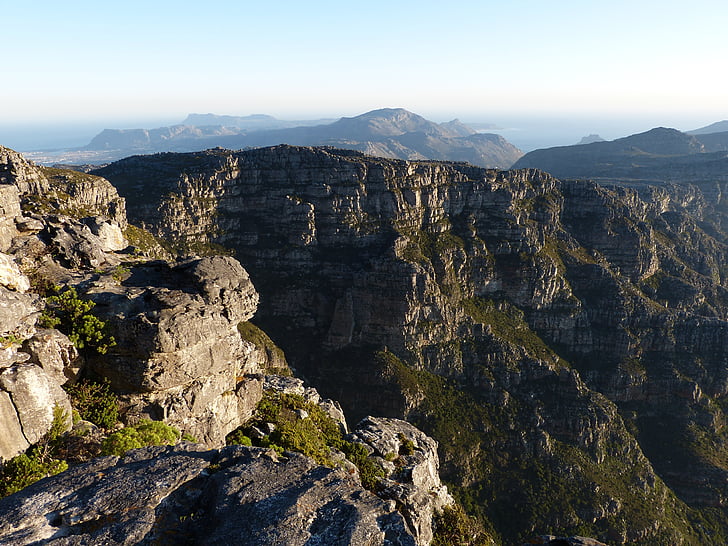 south africa, cape town, table mountain, cape, outlook, rock, rocky