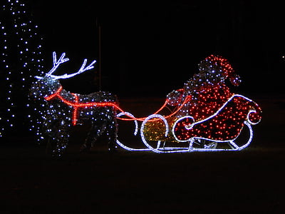 Nicholas, božično drevo, dekoracija, severnih jelenov