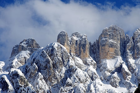 Monte civetta, Alleghe, Dolomitok, Veneto, Belluno, Olaszország, Alpok