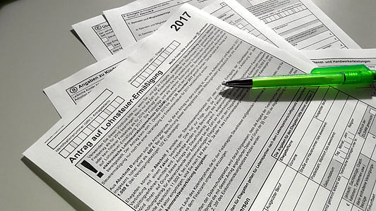 แบบฟอร์ม, คืนภาษี, ค่าใช้จ่ายเพิ่มเติม, เอกสาร, แบบฟอร์มภาษี, แบบฟอร์มภาษี 1040, แบบฟอร์ม