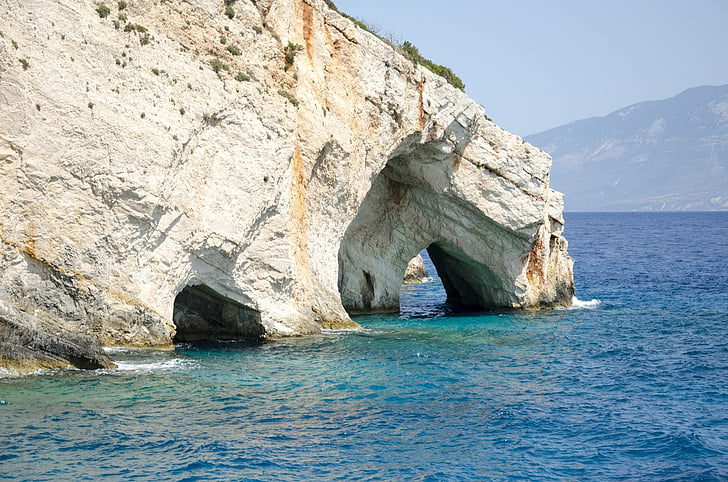 greece, sea, zante, travel, landscape, beach, greek