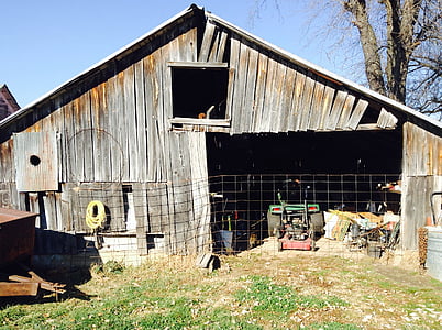 shed, barn, wooden, rustic, weathered, building, vintage