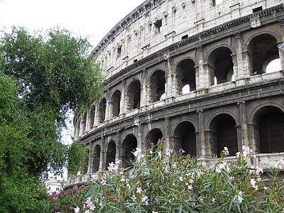 Roma, reruntuhan, Colosseum, antik