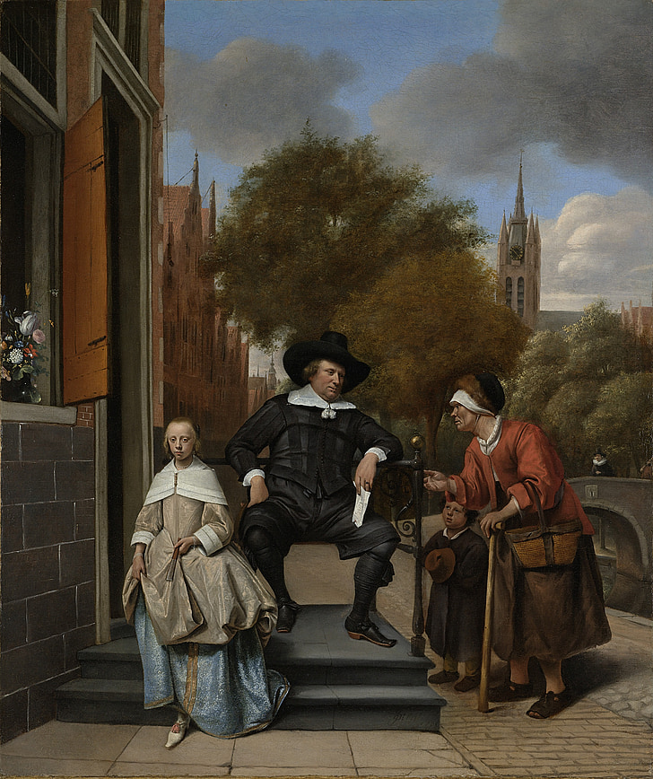 Burgemeester van delft, Croeser, peinture, image, huile, oeuvre, Musée