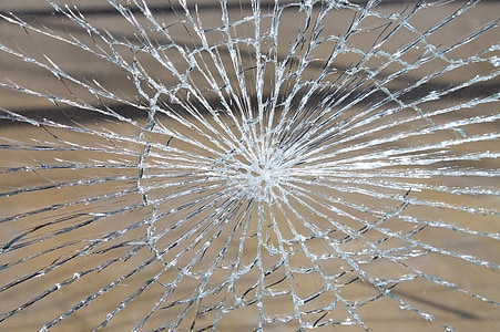 rottura del vetro, vetro, rotto, Splitter, fragile, danni, Shard