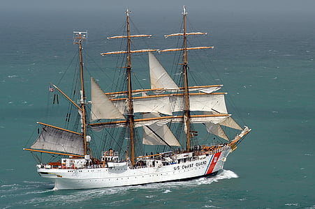 vaixell, d'alçada, vaixell, Mar, vela, Nàutica, Guàrdia costanera