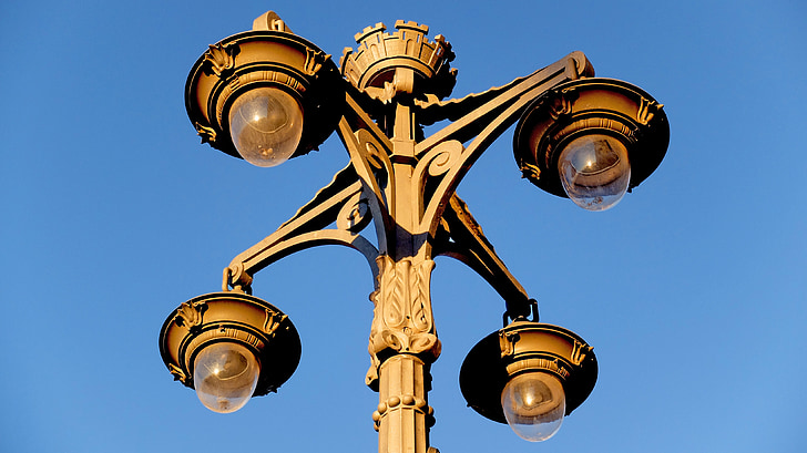 lighting, light, street light, lamp, spot, day, reverbère