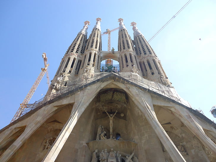 Barcelona, Sagrada család, templom, Salvador dali, Art