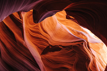 rock, formation, travel, adventure, antelope canyon
