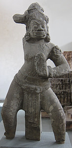scultura, semidio, guardia, Gateway, arenaria, antica, Statua