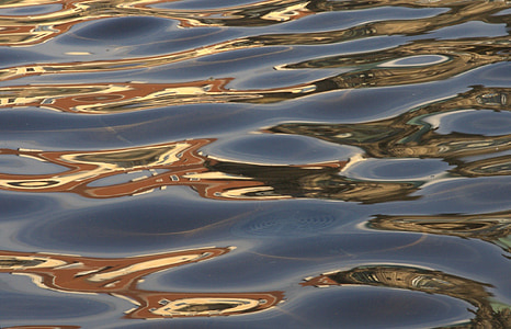 water, mirroring, wave, shine, reflection, pattern, backgrounds