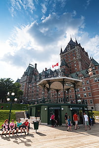 Chateau, Hotel, Fontenay, Québec, Canada, Amerika, arkitektur