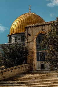 Al-aqsa, moske, muslimske, Jerusalem, Bayt al-muqaddas, islam, gamle by