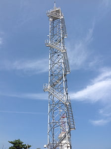 cell, tower, sky, station, transmitter, transmit
