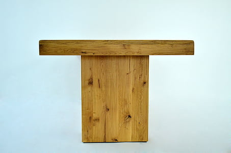 Tabelle, solide, Eiche, Möbel, Holz - material, Plank, Hintergründe