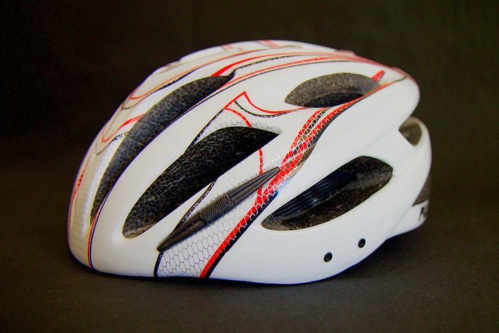 protection de la tête, barre, casque de vélo, velohelm