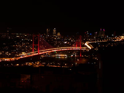 Estambul, garganta, puente