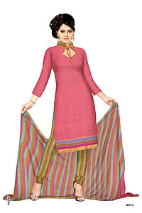 Ινδικό ρούχα, Μόδα, μετάξι, φόρεμα, γυναίκα, μοντέλο, είδη ένδυσης