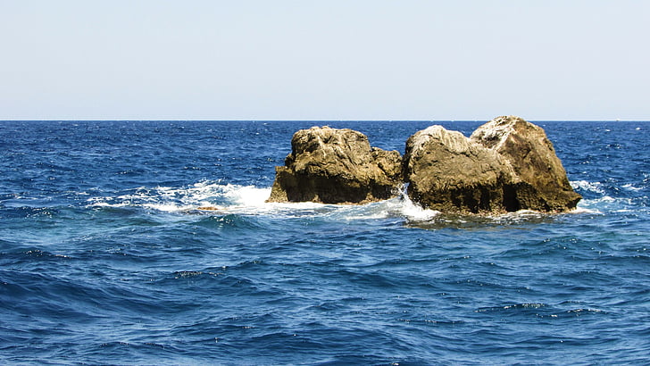 Ελλάδα, Σκιάθος, Ύφαλος, βράχια, στη θάλασσα, νησί, φύση