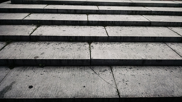 stepenice, slojeva, kamenje, smeđa, razini, tekstura, korake