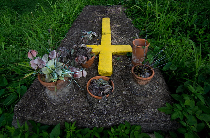 kirkegården, død, Yare, Venezuela, graven, tradisjon, ritual