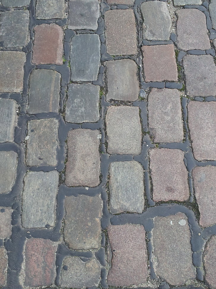pedras de pavimentação, Cobblestones, terreno, textura, pedras, estrada, Embora