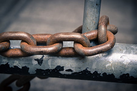 chain, metal, steel, iron, chained, hard, together