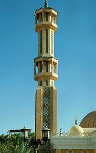 džamija, toranj, Egipat, vjera, Islam