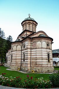 kloster, Cozia, Rumänien, arkitektur, ortodoxa, kyrkan, kristna