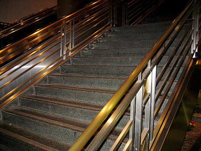 lépcső, építészet, lépcsők, lépések, lépcső, mászni
