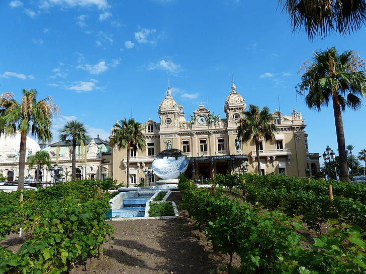 Banque de jeu, Casino, Monte-carlo, district de, Monaco, bâtiment, architecture