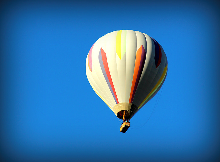hőlégballon, levegő, forró, léggömb, utazás, Sky, színes