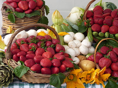 fraise, Festival, Mgarr, Malte, vacances, Festa, fruits