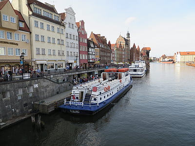 Gdańsk, Motlawa, gamle bydel, rækkehuse
