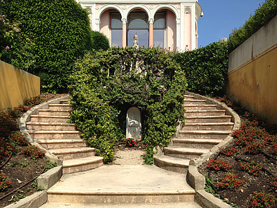 villa rothschild, nice, côte d ' azur, france, french, stairs