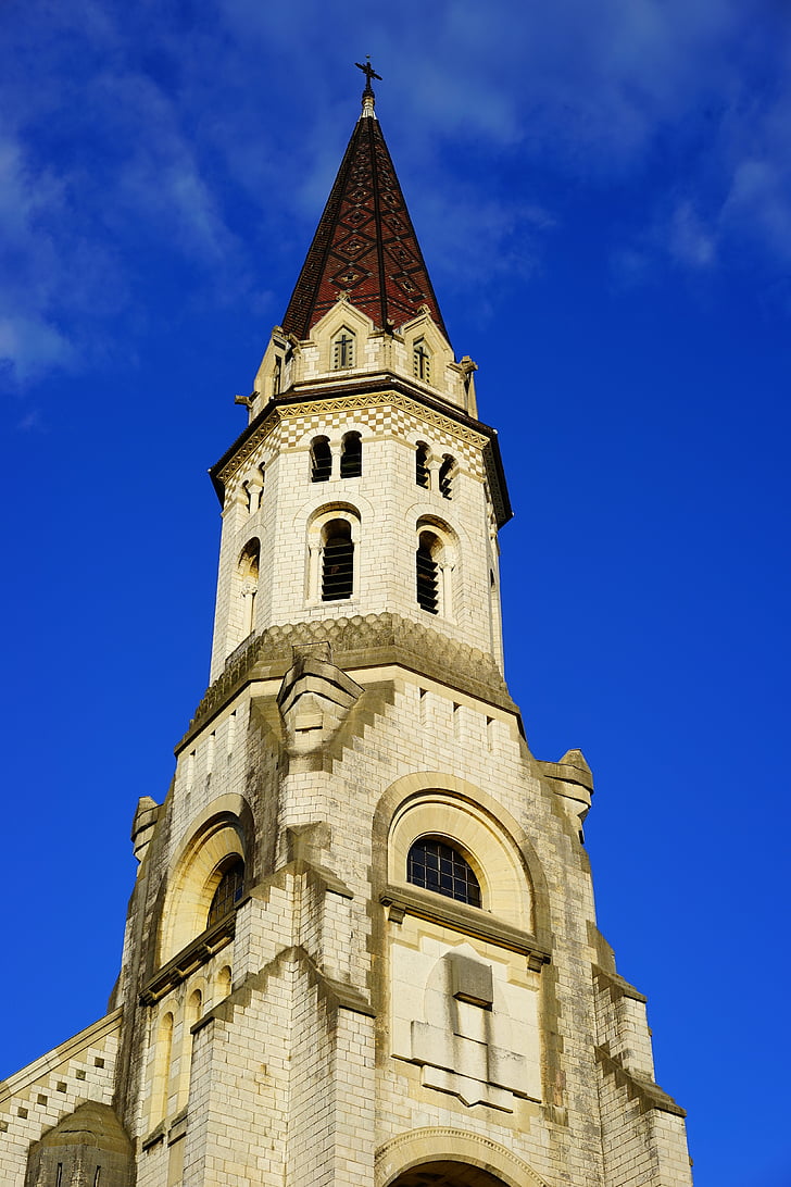 Wallfahrtskirche la návštěvnosti, kostel, Annecy, poutní kostel, La návštěvnosti, budova, Architektura
