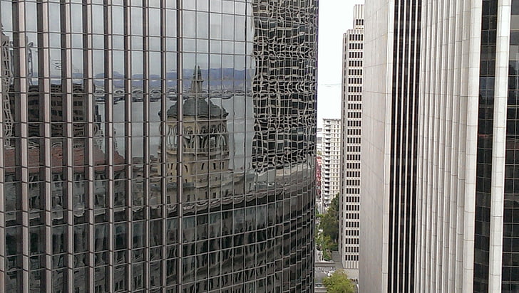 building, city, urban, cityscape, architecture, modern, reflection