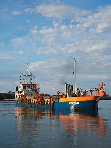Pelikan, tekne, gemi, su, Göller giriş