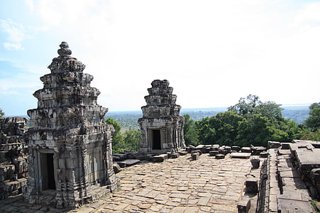 cambodia, temple, angkor wat, ruins, archeology, relics, festival