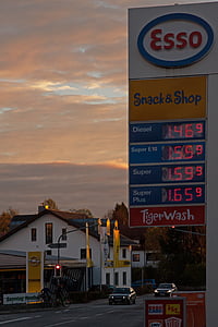 bensinprisene, bensin, drivstoff, bensinstasjoner, etterfylle, gass, bioetanol